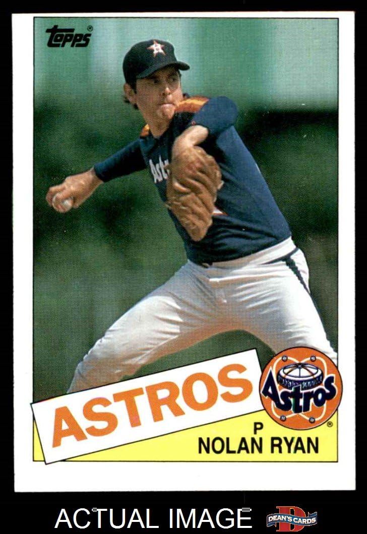 1985 Topps 760 Nolan Ryan Houston Astros