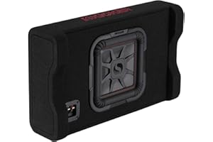 Kicker 49L7TDF102 Down-Firing 10" L7T 2-Ohm Subwoofer Enclosure, 500 Watts RMS