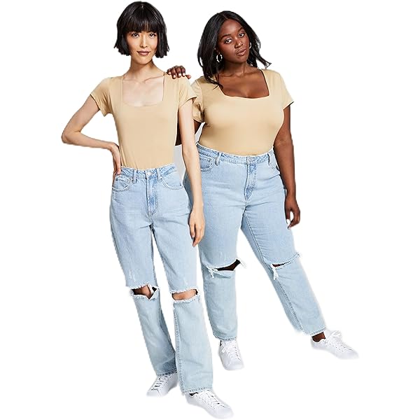 and Now This Women's Ultra High Rise Straight Jeans Rizzy and Now This Women's Ultra High Rise Straight Jeans Rizzy