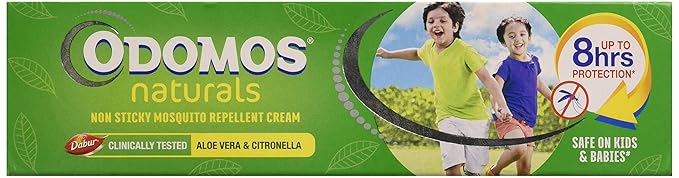 Dabur Odomos Naturals Non-Sticky Mosquito Repellent Cream - 100g