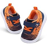 relxfeet Toddler Boys Girls Shoes Wide Toe Box Barefoot Sneakers Fashion Lightweight Breathable Tennis Walking Shoes