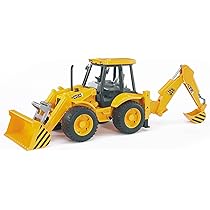 Bruder Toys 02428 JCB 4CX Loader Backhoe : Amazon.com.br