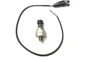 USonline911 Universal Stainless Steel Pressure Transducer Sender Solenoid for Oil Fuel Gas Air Water (1000 PSI)