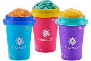 Chill Factor Slushy Maker - Make Super Quick Slushies, No Mess, No Fuss, Colour Shock, Randomly Selected