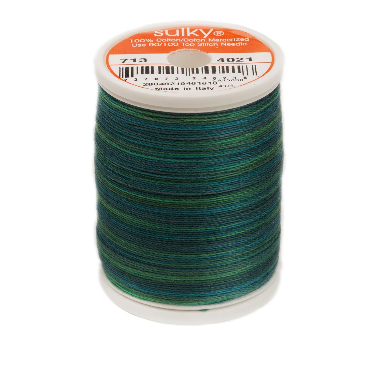 Sulky 330 yd 12 Weight Blendables Thread, Truly Teal