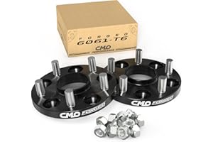 Customadeonly 5x100 Forged Black Hubcentric Wheel Spacers 15mm (2pcs) – Compatible for Subaru BRZ, Impreza, Forester, WRX, Crosstrek, Outback, Legacy, Baja, Toyota GR86, 86, FR-S (56.1mm, M12x1.25)