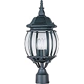Maxim Crown Hill-Three Light Outdoor Post Mount in Early American Style-8 Inches Wide by 21 inches high