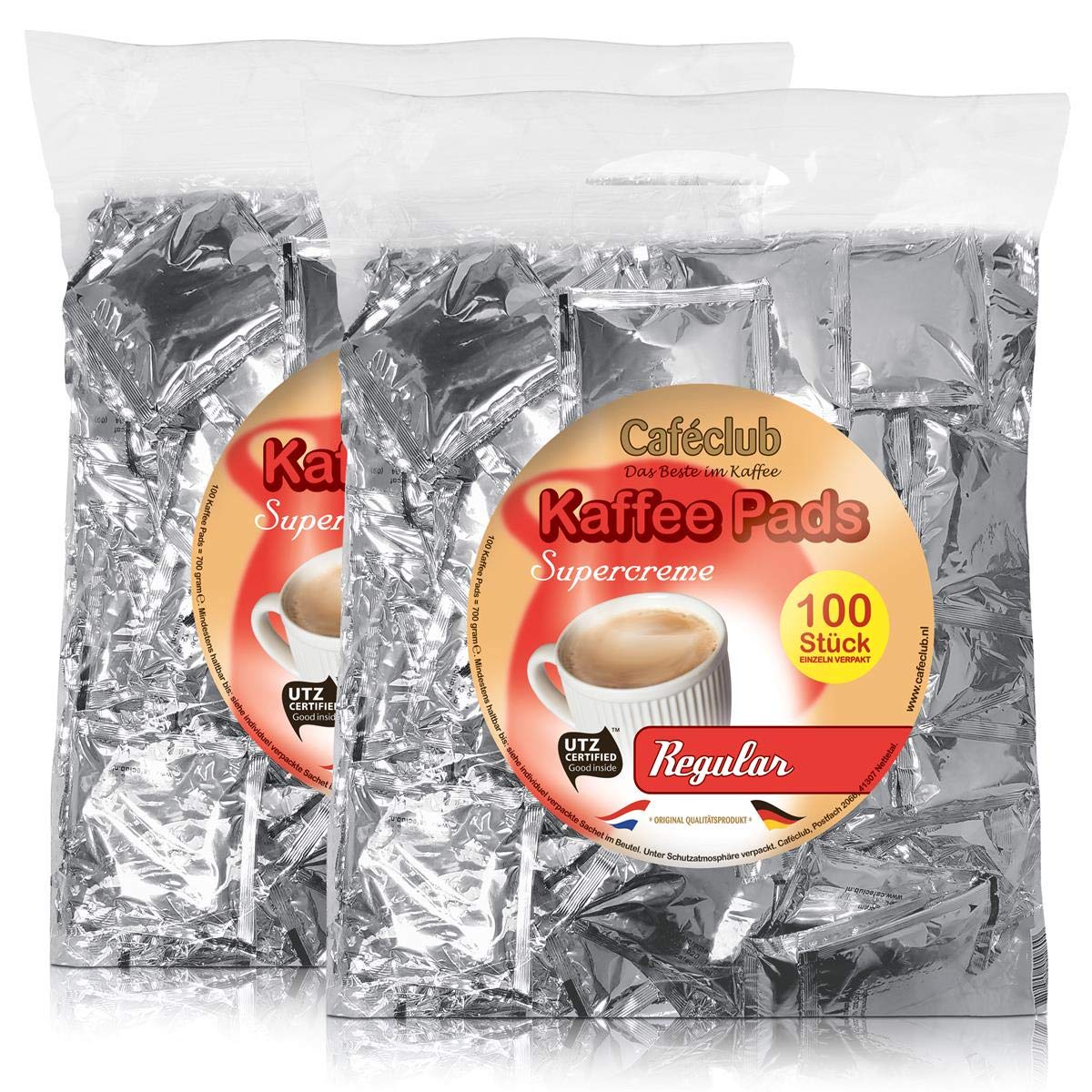 Caféclub Supercreme Megabeutel Regular (100 Port.)