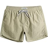 maamgic Mens Swim Trunks 5" with Mesh Lining Quick Dry Bathing Suits for Men Swim Shorts Swimwear