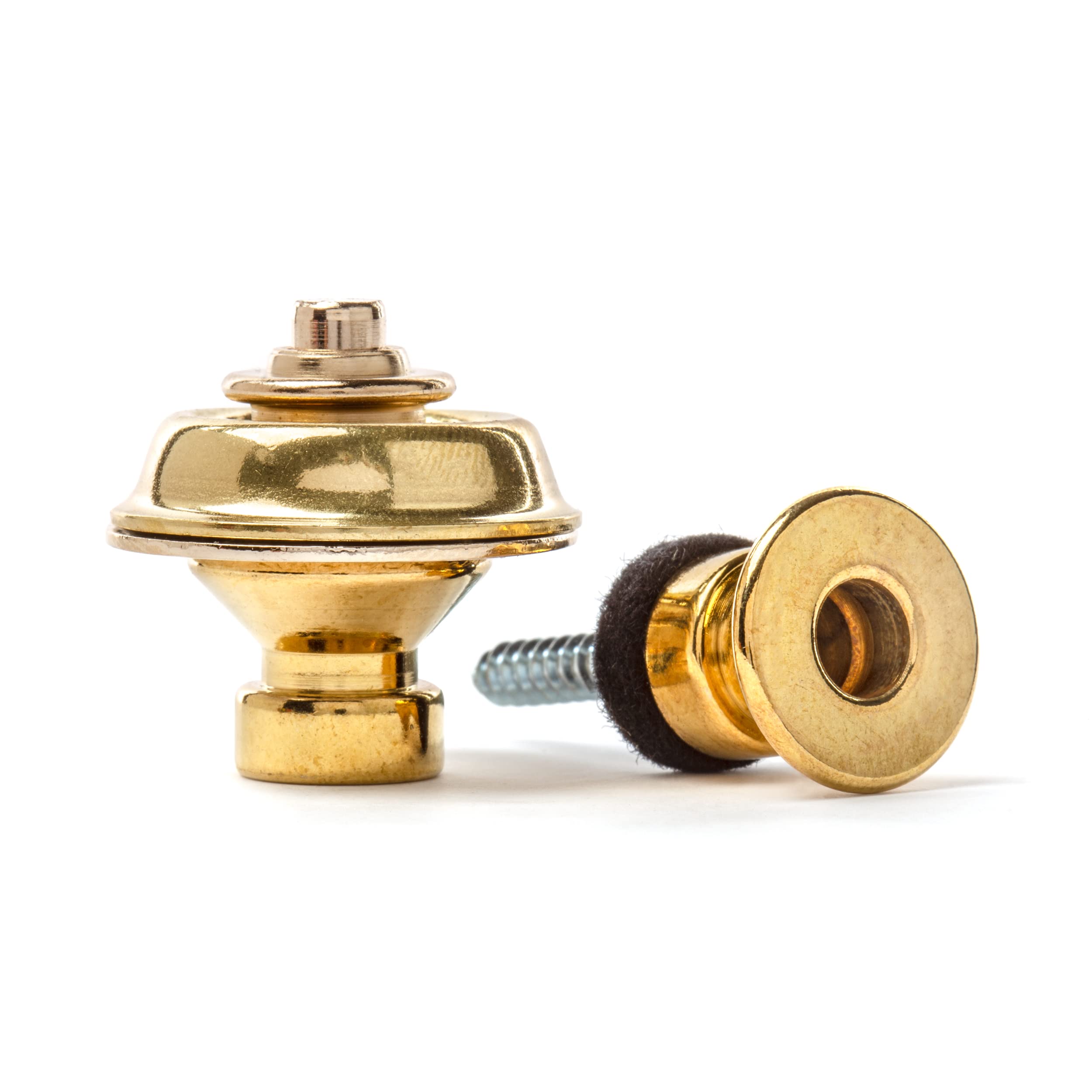 DUNLOP SLS1102BR STRAP LOCK SET BRASS
