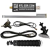 RTL-SDR Blog V3 R860 RTL2832U 1PPM TCXO HF Bias Tee SMA Software Defined Radio with Dipole Antenna Kit