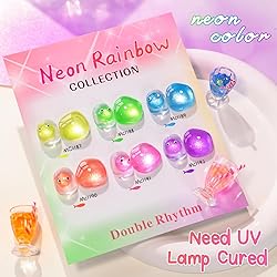Double Rhythm Cat Eye Gel Nail Polish Set of 6 Same