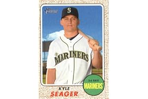 2017 Topps Heritage #88 Kyle Seager Seattle Mariners Baseball Card