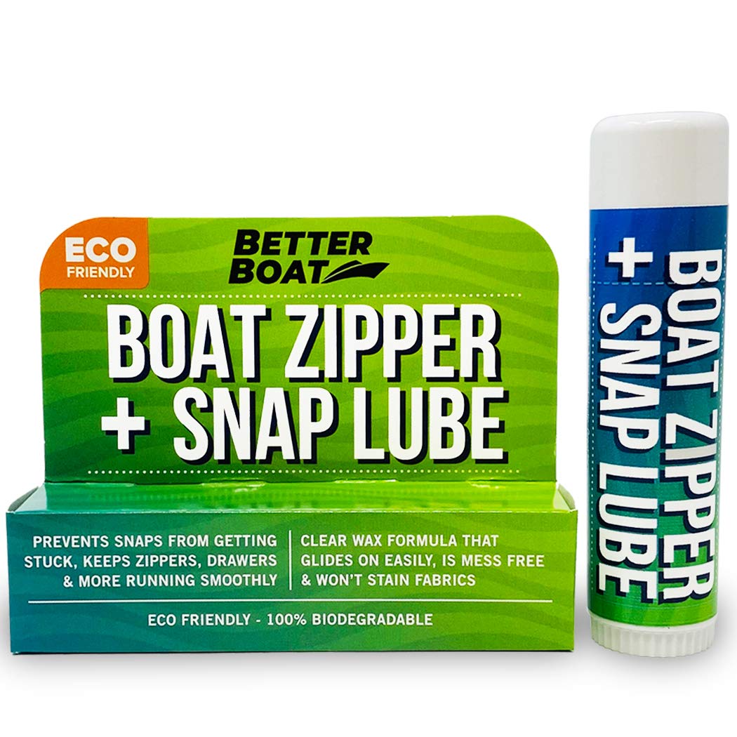 Zipper Lubricant and Zip Wax Marine Grade Lube Stick Apply with Ease