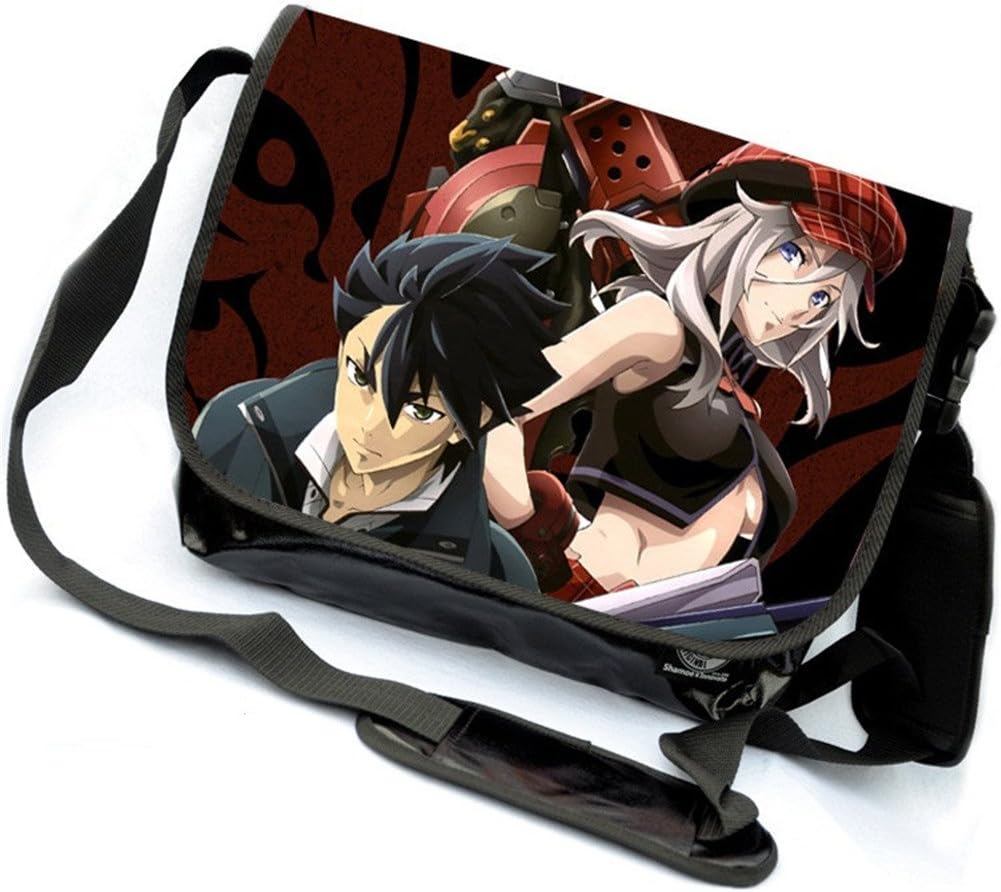 MiracleL God Eater Anime Cosplay Canvas Backpack Messenger Bag Shoulder Bag