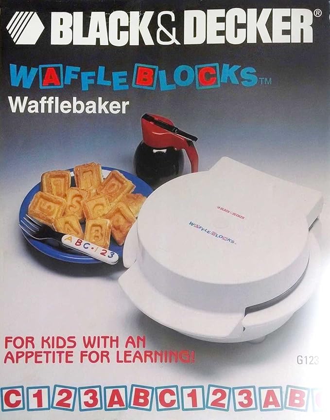 Black & Decker WaffleBlocks Blocks, Numbers & Letters