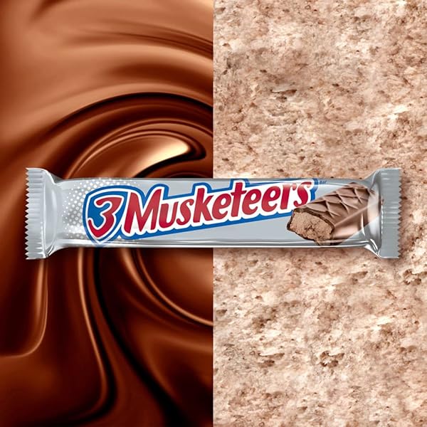 3 MUSKETEERS CHOCOLATE SINGLES SIZE CANDY BAR 1.92-OUNCE BAR
