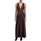 Ronny Kobo Womens Naila Lace Maxi Dress