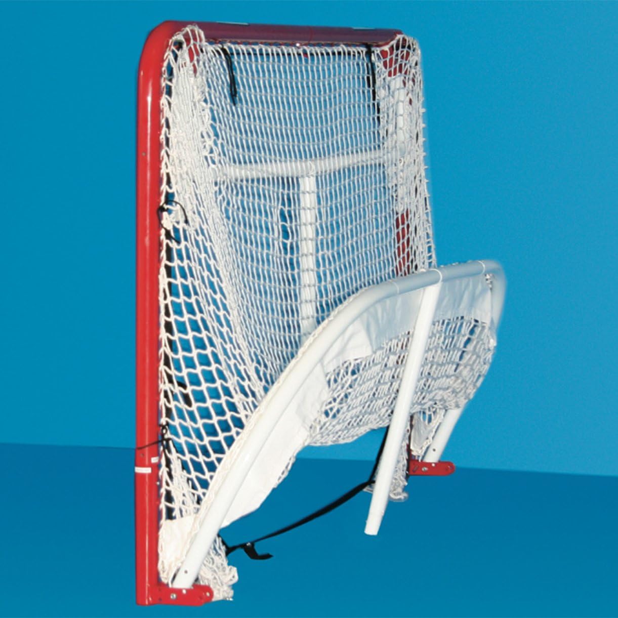 EZ Goal Folding Hockey Training Goal Net w/ Backstop, Targets, & Shooter Tutor : Sports & Outdoors