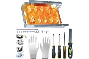 GELASKA 279838 Dryer Heating Element Kit with 279816 Dryer Thermal Cut-off Kit 3392519 Dryer Thermal Fuse 3387134 Dryer Cycling Thermostat 3977767 Dryer Thermostat Replaces 279837, 279838VP, WP279837