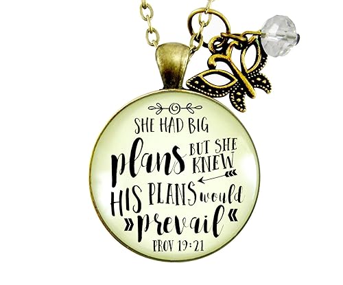 Amazon Com Gutsy Goodness 24 She Had Big Plans Faith Inspired