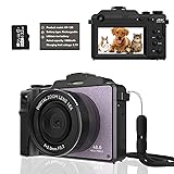Upgrade 4K Digital Camera for Photography,Autofocus