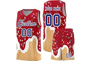 Design Own Personalized Basketball Jersey with Shorts Name Number Team Uniform for Men Youth