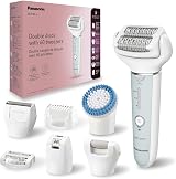 Panasonic ES-EY90-A511 Wet Dry Epilator 60 Tweezers 90° Pivot LED Light view 1