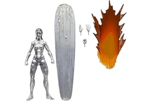 Marvel Legends Series Silver Surfer, The Fantastic Four: First Steps Movie Collectible 6 Inch Action Figure Toy