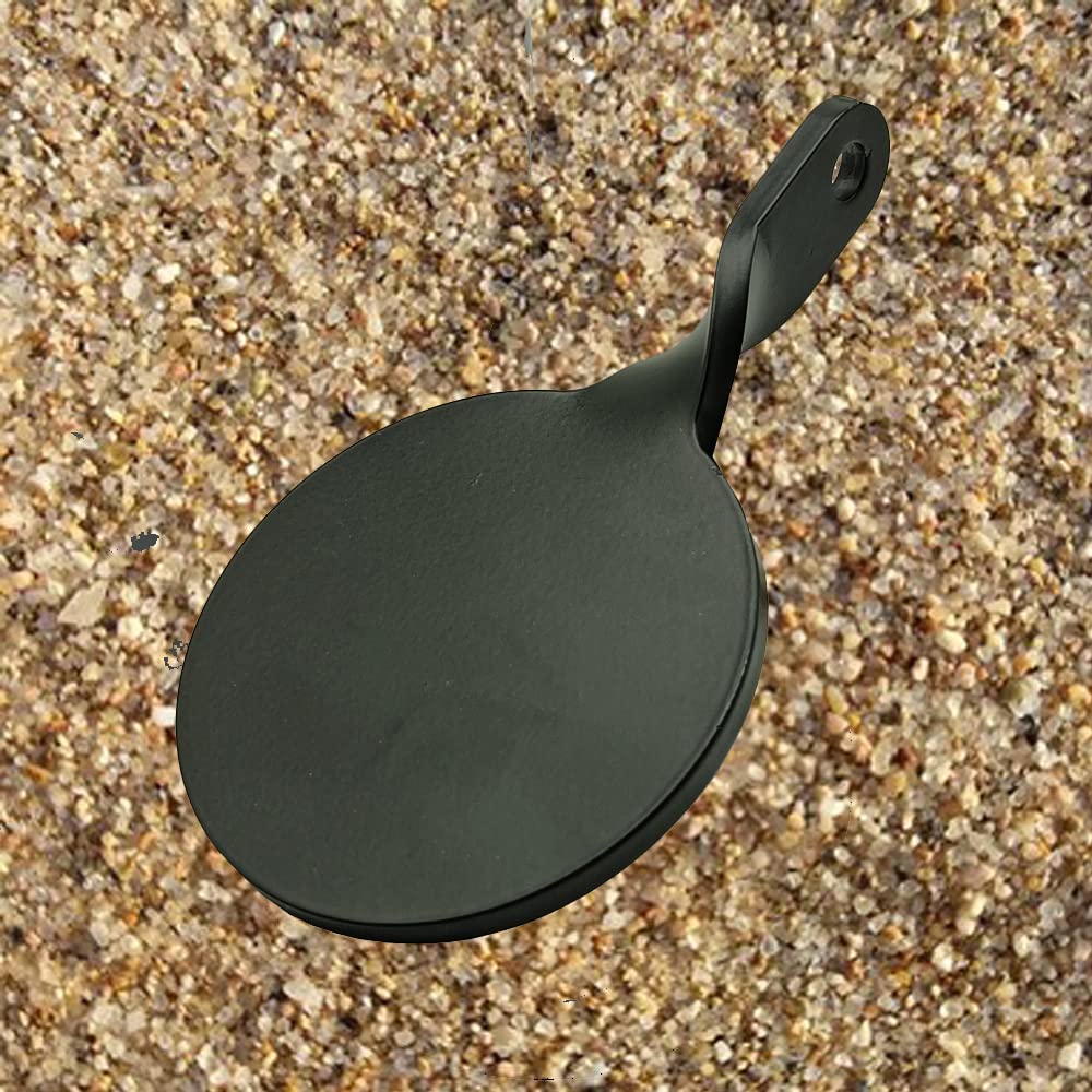 Target House Hard Steel Made Diameter 8 cm Small Caliber Shooting Target For PIstol/Air Gun/Slighshot 5mm, Black