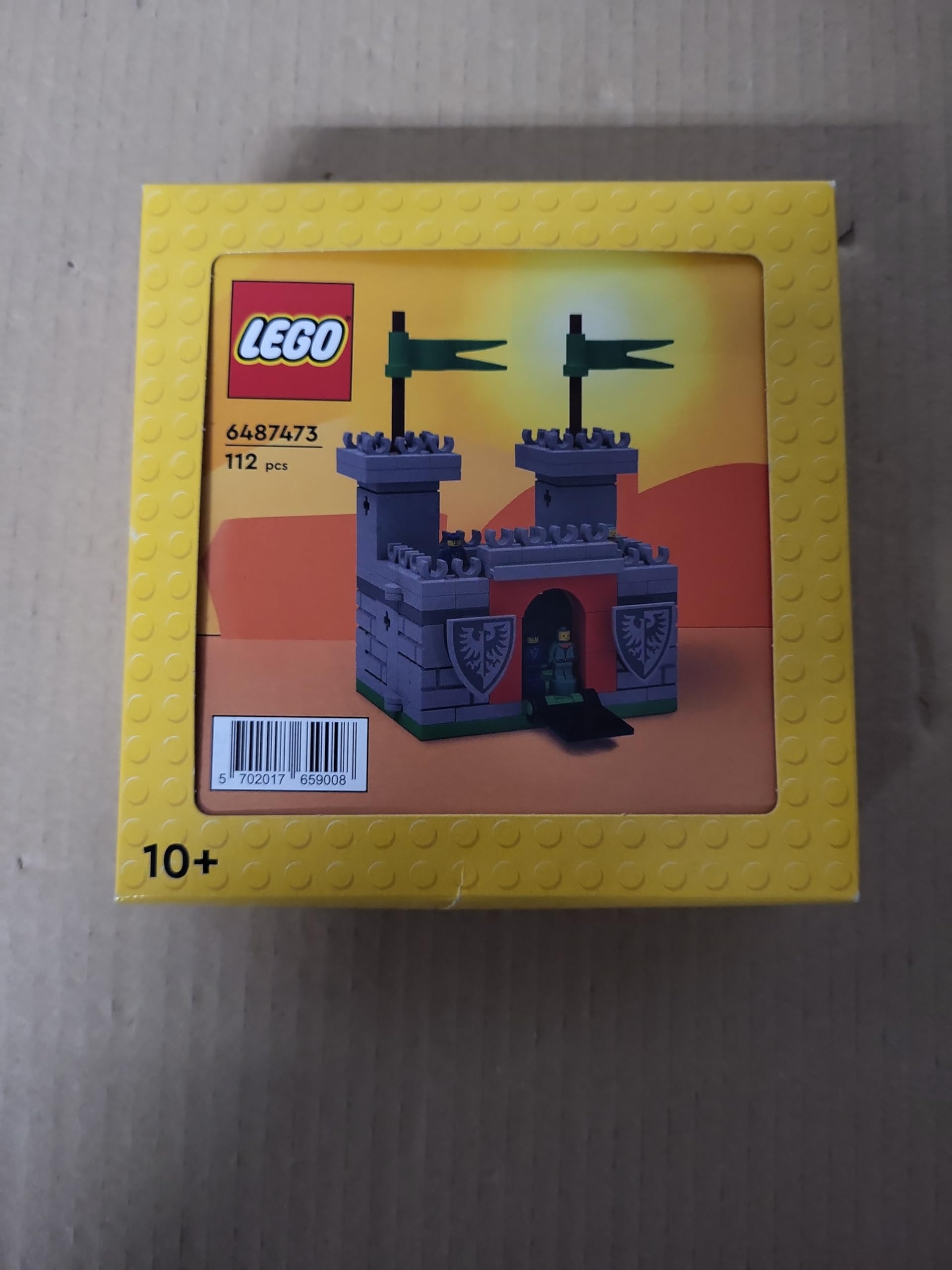 LEGO: Buildable Grey Castle (112 Pieces, 6487474)