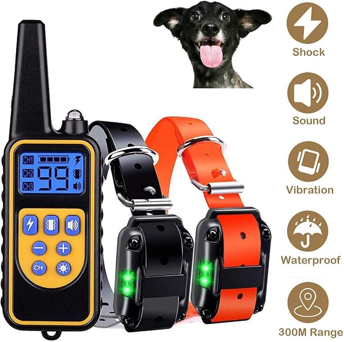 Perro Entrenador, Collar Adiestramiento Perros De Caza Sumergible Pet Trainer, Collar Anti