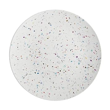 Amazon.com: Zak. Designs platos de cena Confetti., Plato de ...
