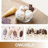 OWLKELA 100Pcs Mini 2.5in Lolly Sticks Wooden Popsicle Craft Sticks view 6