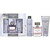 GUESS 1981 Men/Homme Eau de Toilette 3 Piece Gift Set - Cologne Spray 3.4 Fl. Oz., Deodorizing Body Spray 6.0 Oz., & Shower Gel 6.7 Fl. Oz.