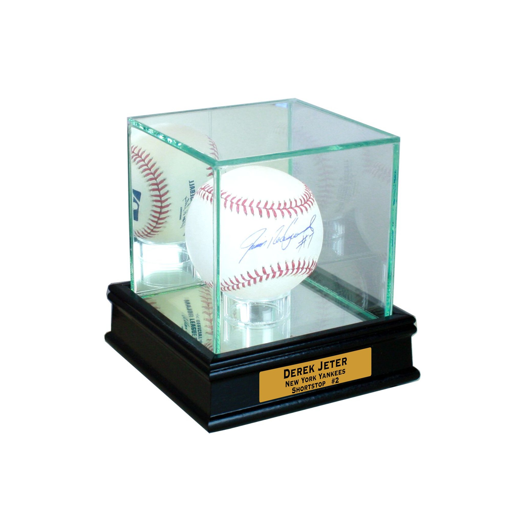 Perfect Cases Single Baseball Display Case with Sport Moulding