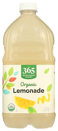 365 Organic lemonade added vitamin c&calcium plastic 64oz (099482420994)