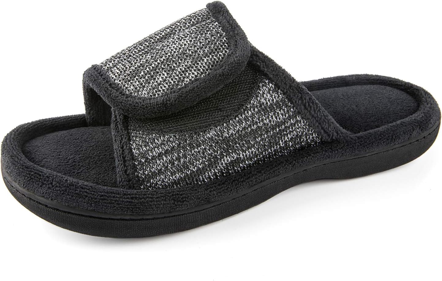 mens memory foam slide sandals