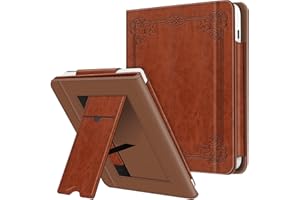 Fintie Stand Case for 7" Kobo Libra Colour (2024) / Kobo Libra 2 (2021) eReader - Premium PU Leather Stand Cover Auto Sleep/W