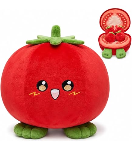 Amazon.com: Apricot Lamb Toys Plush Red Tomato Soft Stuffed