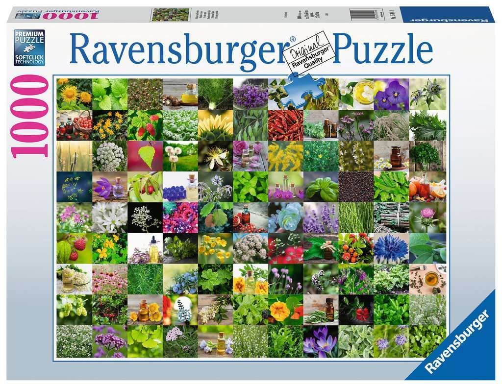 Ravensburger 1000-Piece Jigsaw Puzzle - Herbs and Spices - Expert Level - Ages 14+