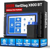 TOPDON X800BT OBD2 Scanner, Bidirectional Scan Tool, 34 Reset Service | Lifetime Free Update Upgrade Full System Wireless Automotive Diagnostic Tool, Active Test Scan Tool