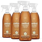 Method Daily Wood Cleaner, Plant-Based Formula that Cleans Shelves, Tables, and Other Wooden Surfaces While Removing Dust & G