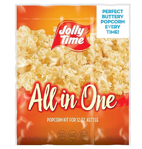 JOLLY TIME ALL IN ONE POPCORN KIT, PORTION...