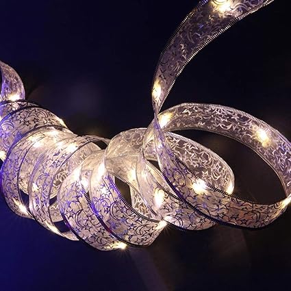 Keptei 4 Meter 40 Led Leuchten Festliche Batteriebetriebene Leuchten Fur Das Gartenhaus Weihnachtsweihnachtslichter Party Dekoration Interieur Ohne Batterie Amazon De Garten