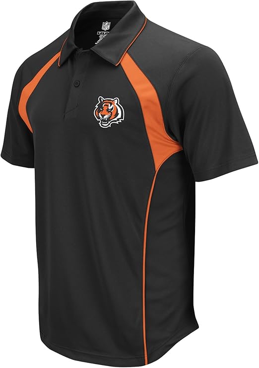 Reebok NFL Cincinnati Bengals End Zone Trainer Polo Men's: Amazon.co.uk: Clothing