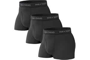 Pair of Thieves Men’s Trunks Underwear Multipack – Cooling Mesh, No-Chafe Comfort, Stay-Put Fit, Breathable Performance