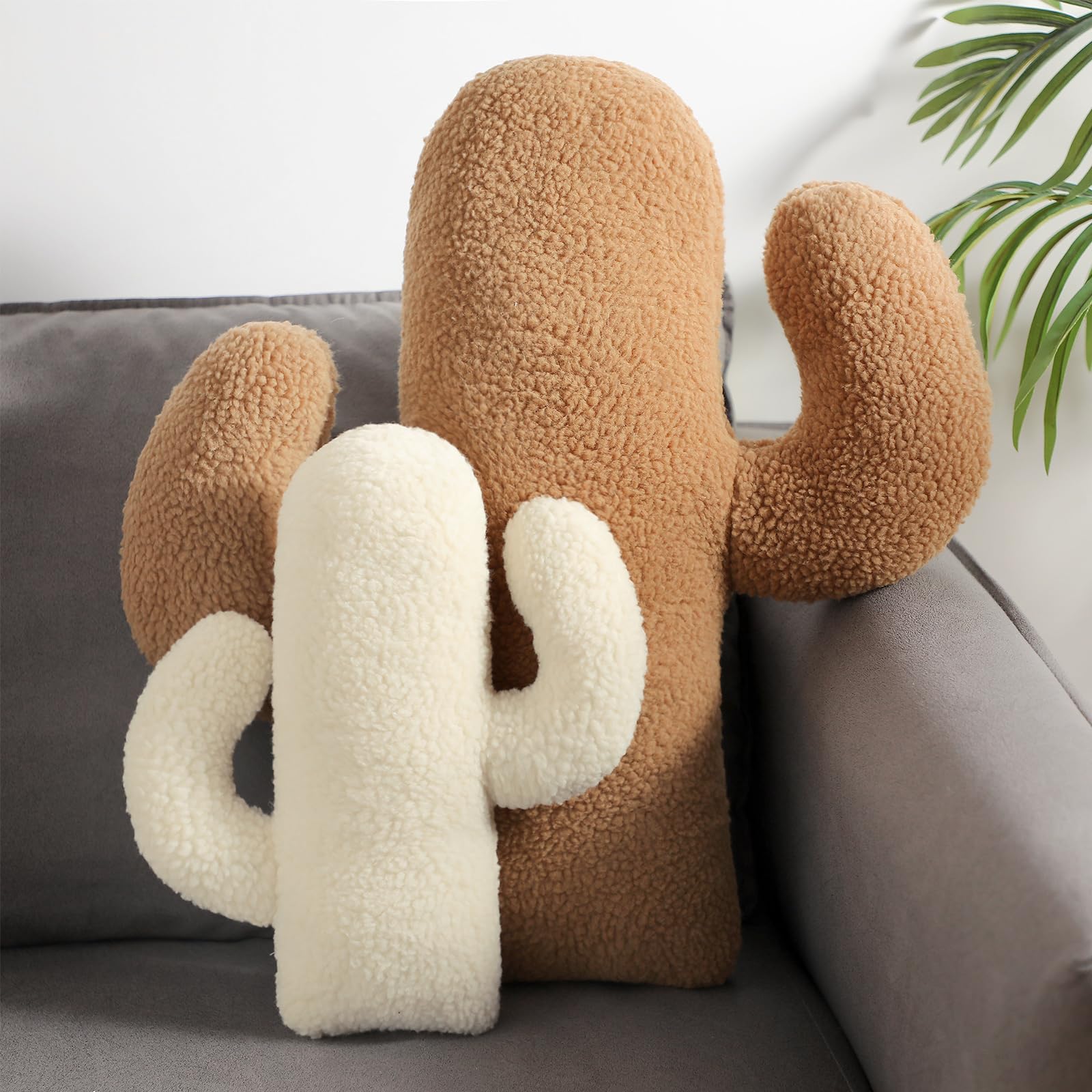 Photo 1 of ***MISSING PARTS***
Beeveer 2 Pcs Cactus Pillows Decorative 3D Shaped Pillow Cactus Hugging Gift Soft for Office Nap Seat Decor for Home Sofa Bed Office
