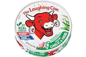 THE LAUGHING COW Laughing Cow, Garlic And Herb Wedge, 6 Ounce