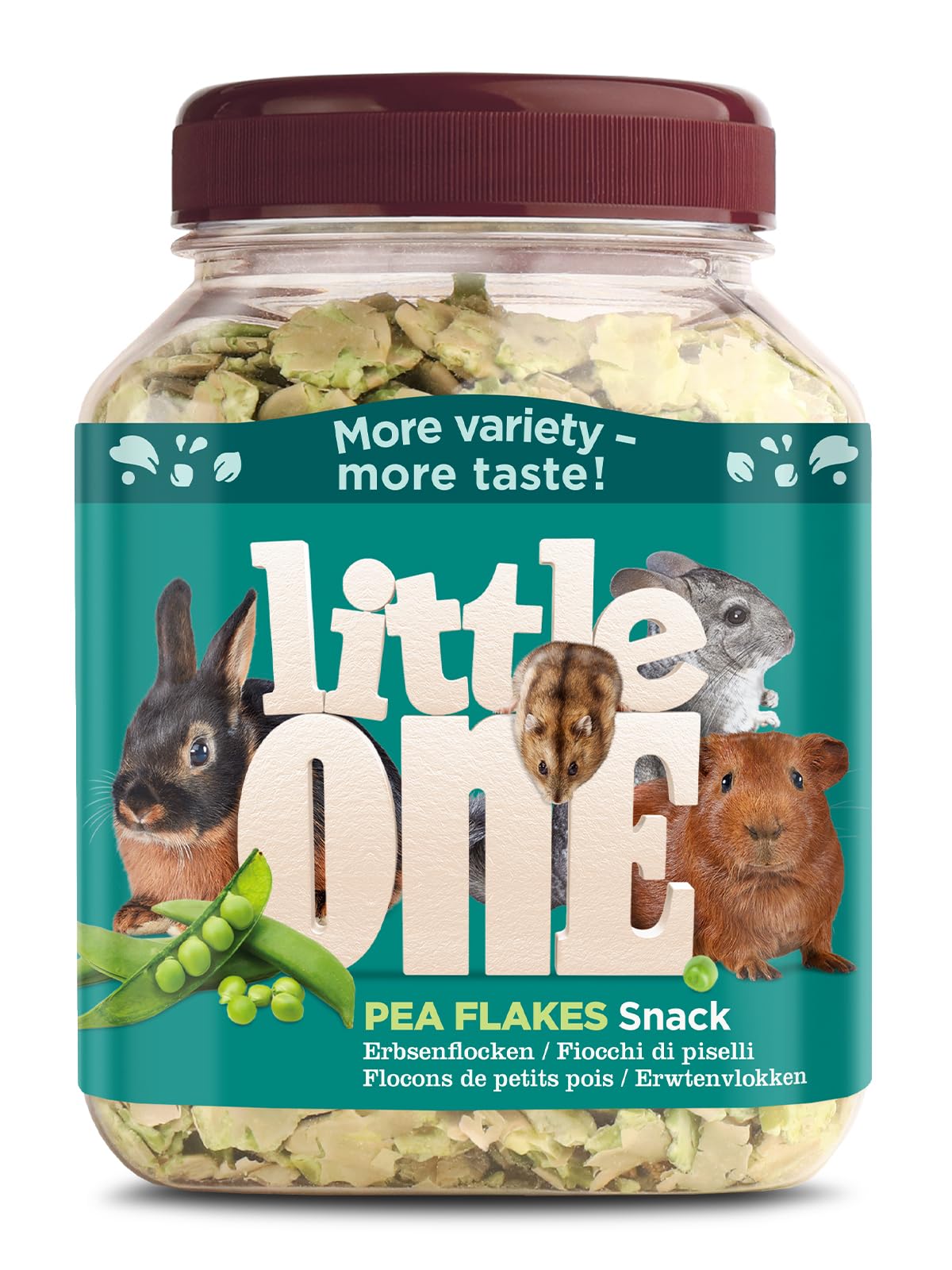 Little One Snack Pea Flakes for Small Animals, 230 g